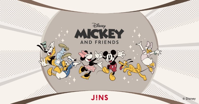 「JINS / Disneyモデル」2024年新作アイウエア！3月7日（木）より続々登場！【2F・JINS】